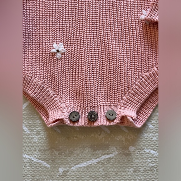 Oversized knit sweater romper -SOLD - Picture 3 of 3